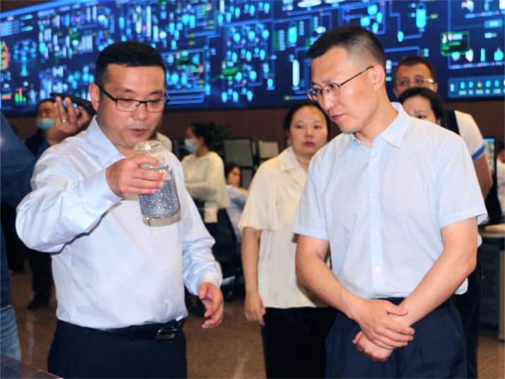 新疆证监局、兵团地方金融监督局调研组一行莅临新疆大全新能源调研指导  